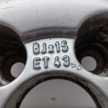 Recambio de llanta para opel zafira a 1.8 16v cat referencia OEM IAM 9192422 6JX15 ET43 