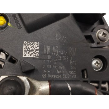 Recambio de alternador para seat leon st (5f8) 2.0 tdi referencia OEM IAM 04L903023J 180A 0125811090