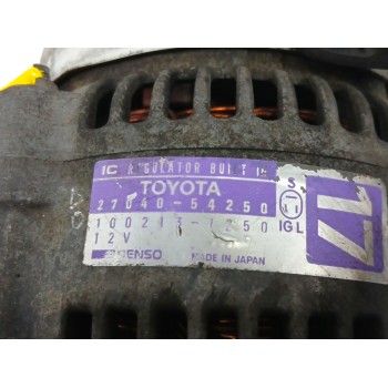 Recambio de alternador para toyota land cruiser (_j7_, _jl7_) 2.4 td (lj70) referencia OEM IAM 2704054250  1002131250