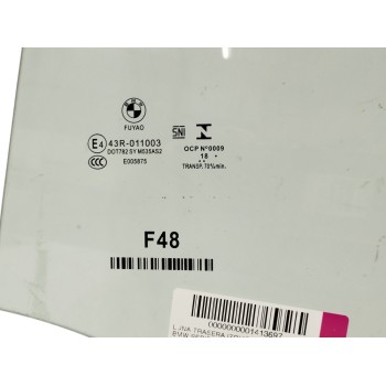 Recambio de luna trasera izquierda para bmw serie x1 (f48) 2.0 16v turbodiesel referencia OEM IAM   