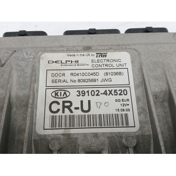 Recambio de centralita motor uce para kia carnival ii 2.9 crdi cat referencia OEM IAM 391024X520  