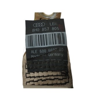 Recambio de cinturon seguridad trasero izquierdo para audi a4 cabrio (8h) 2.5 v6 24v tdi referencia OEM IAM 8H0857805  