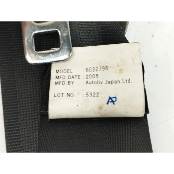 Recambio de cinturon seguridad trasero derecho para mazda 3 berlina (bk) 2.0 16v cat referencia OEM IAM 6032796  
