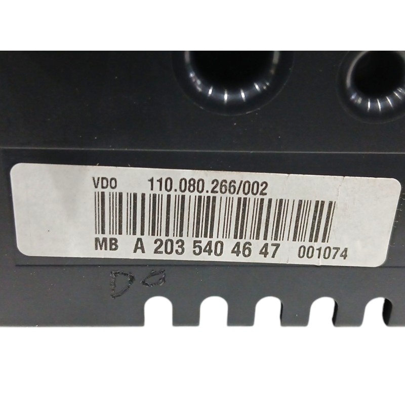 CUADRO INSTRUMENTOS VEHICULO INGLES 110080266002