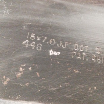 Recambio de llanta para jeep gr.cherokee (zj)/(z) 2.5 turbodiesel referencia OEM IAM 4610482 15X7,0JJ 