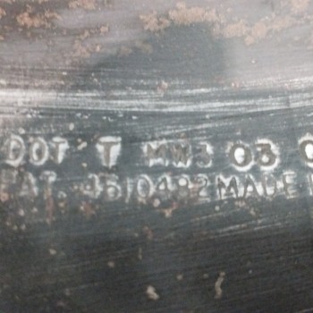 Recambio de llanta para jeep gr.cherokee (zj)/(z) 2.5 turbodiesel referencia OEM IAM 4610482 15X7,0JJ 