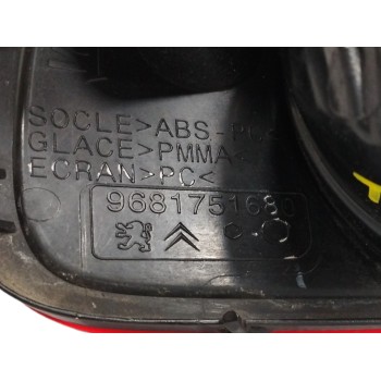 Recambio de piloto trasero derecho paragolpes para citroën c3 picasso 1.6 hdi fap referencia OEM IAM 9681751680  