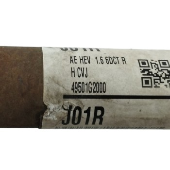 Recambio de transmision delantera derecha para hyundai ioniq referencia OEM IAM 49501G2000  