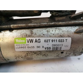 Recambio de motor arranque para seat leon (1p1) 1.6 referencia OEM IAM 02T911023T D6GS13 