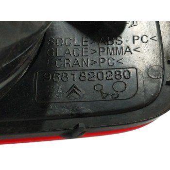 Recambio de piloto trasero izquierdo paragolpes para citroën c3 picasso 1.6 hdi fap referencia OEM IAM 9681820280  