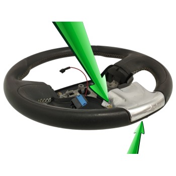 Recambio de volante para citroën c3 picasso 1.6 hdi fap referencia OEM IAM 96848990 CON DESGASTE 