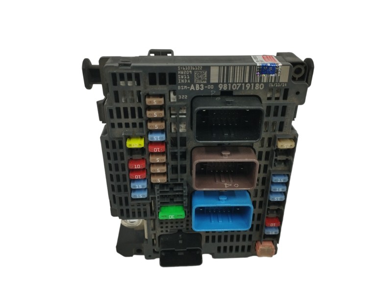 Recambio de caja reles / fusibles para peugeot 508 2.0 16v hdi fap referencia OEM IAM 9810719180 Recambio de caja reles / fusibles para peugeot 508 2.0 16v hdi fap referencia OEM IAM 9810719180
