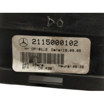 Recambio de radiador agua para mercedes-benz clase e (w211) berlina 3.5 v6 cat referencia OEM IAM 2115000102  