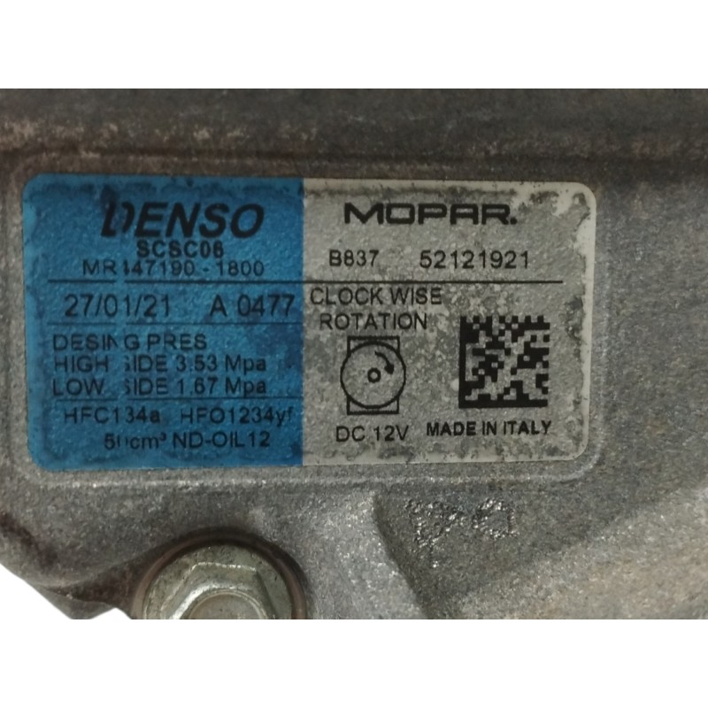 COMPRESOR AIRE ACONDICIONADO OBSERVAR FOTO MR4471901800