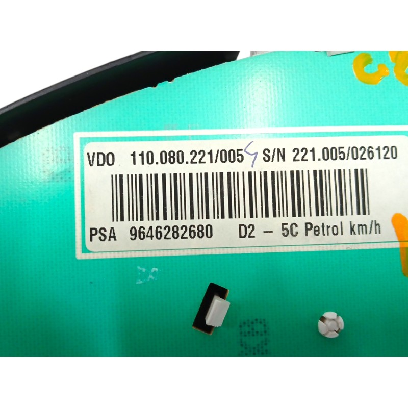 CUADRO INSTRUMENTOS A2C53010609