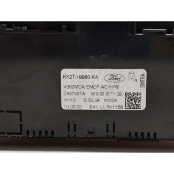 Recambio de mando calefaccion / aire acondicionado para ford transit furgón (tts) 2.0 tdci cat referencia OEM IAM KK2T19980KA  
