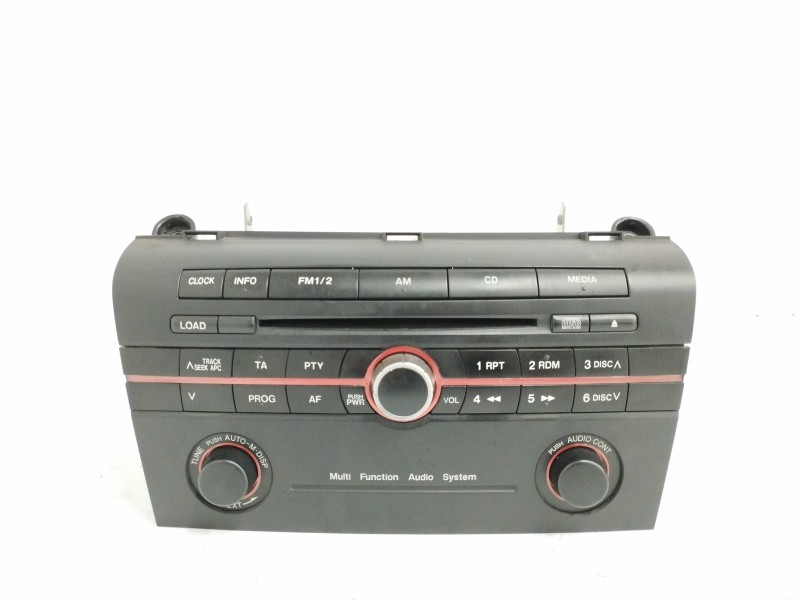 Recambio de sistema audio / radio cd para mazda 3 berlina (bk) 1.6 cd diesel cat referencia OEM IAM BR2B66AR0  