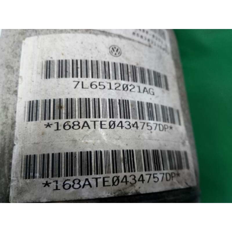 AMORTIGUADOR TRASERO IZQUIERDO SUSPENSION NEUMATICA SOPORTE INFERIOR AGRIETADO