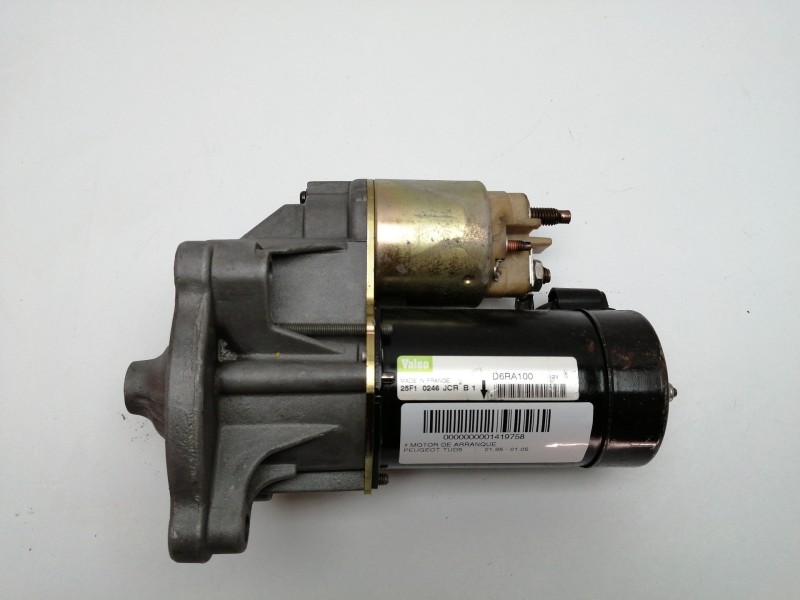 Recambio de motor arranque para citroën saxo 1.5 diesel referencia OEM IAM D6RA100  