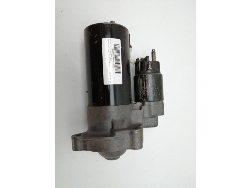 Recambio de motor arranque para peugeot xud7 1.8 cc diesel referencia OEM IAM 0001109026  