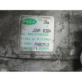 Recambio de compresor aire acondicionado para kia carens (un) concept referencia OEM IAM PNBCA12 F500 