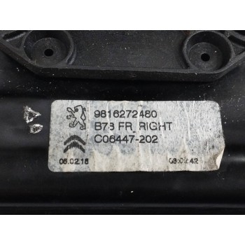Recambio de elevalunas delantero derecho para citroën c4 picasso ii 1.6 bluehdi 120 referencia OEM IAM 9816272480 9816271180 