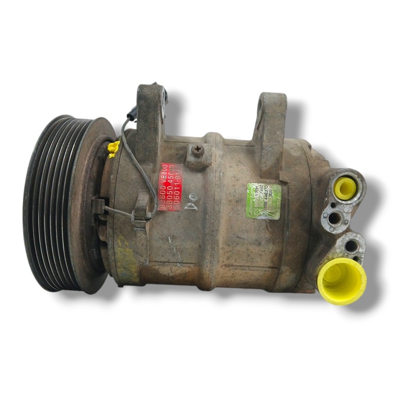 Recambio de compresor aire acondicionado para nissan patrol gr (y61) 3.0 16v turbodiesel cat referencia OEM IAM 92600VB800 3B050