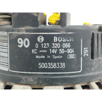 Recambio de alternador para suzuki ps 10 santana anibal 2.8 d referencia OEM IAM 500358338 90A 0123320066