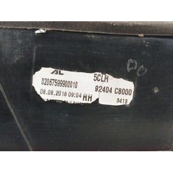 Recambio de piloto trasero derecho interior para hyundai i20 1.2 16v cat referencia OEM IAM 92404C8000  