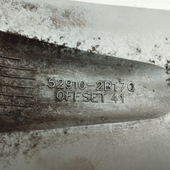 Recambio de llanta para hyundai santa fe (bm) 2.2 crdi cat referencia OEM IAM 529102B170 7JX17 ET41 