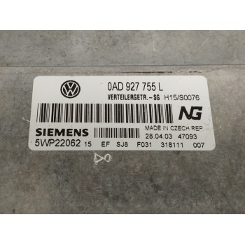 Recambio de modulo electronico para volkswagen touareg (7la) 3.2 v6 24v referencia OEM IAM 0AD927755L 5WP22062 