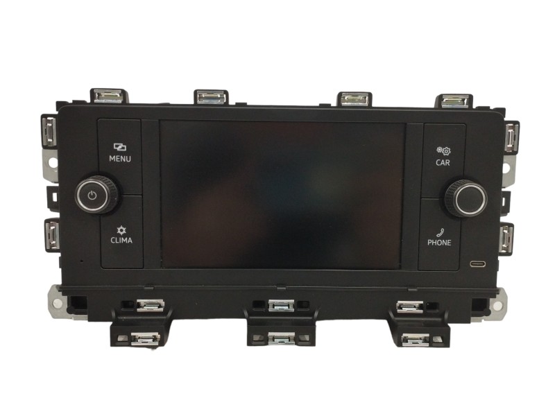 Recambio de pantalla multifuncion para volkswagen caddy furgón/kombi 2.0 tdi referencia OEM IAM 2K7035130A Recambio de pantalla multifuncion para volkswagen caddy furgón/kombi 2.0 tdi referencia OEM IAM 2K7035130A