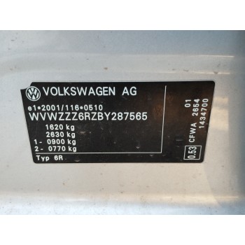 Recambio de carroceria corte para volkswagen polo (6r1) 1.2 tdi referencia OEM IAM   