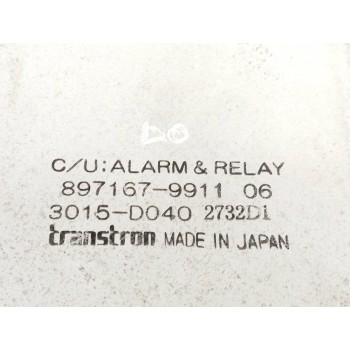 Recambio de modulo electronico para isuzu trooper 3.0 dti (3-trg.) referencia OEM IAM 897167991106 3015D040 