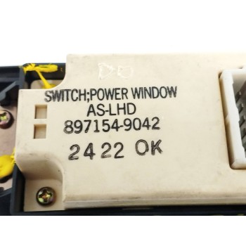 Recambio de mando elevalunas delantero derecho para isuzu trooper 3.0 dti (3-trg.) referencia OEM IAM 8971549042  