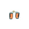 Recambio de enganche cinturon izquierdo para audi 200 (447) quattro avant referencia OEM IAM 443857739A TRASERO 