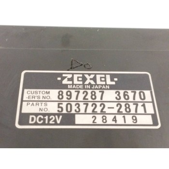 Recambio de mando climatizador para isuzu trooper 3.0 dti (3-trg.) referencia OEM IAM 8972873670 5037222871 