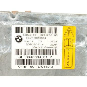 Recambio de centralita airbag para bmw serie 5 berlina (e60) 2.5 24v turbodiesel cat referencia OEM IAM 65776946384 532221851 