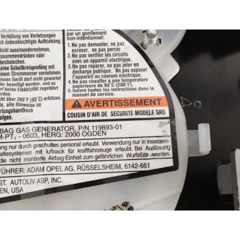 Recambio de airbag delantero izquierdo para isuzu trooper 3.0 dti (3-trg.) referencia OEM IAM 11989301  