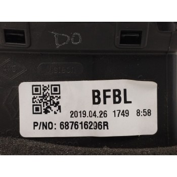 Recambio de rejilla aireadora para renault megane iv berlina 5p 1.3 tce referencia OEM IAM 687616296R LADO IZQUIERDO 