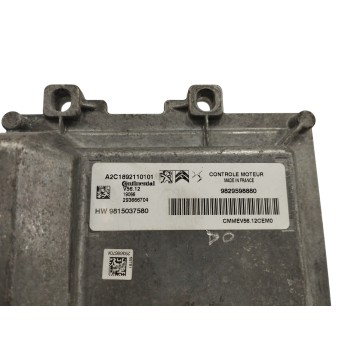 Recambio de centralita motor uce para citroën c3 1.2 12v vti / puretech referencia OEM IAM 9829598880 A2C1892110101 