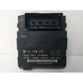 Recambio de modulo electronico para opel vectra c berlina comfort referencia OEM IAM 13168781 359171 
