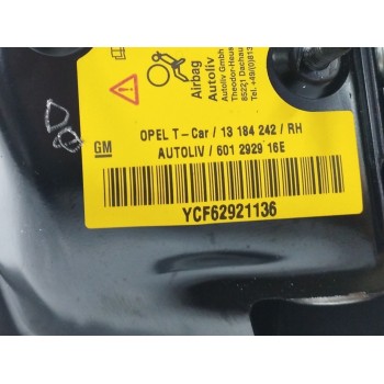 Recambio de airbag lateral delantero derecho para opel astra gtc 1.9 cdti referencia OEM IAM 13184242 601292916E 