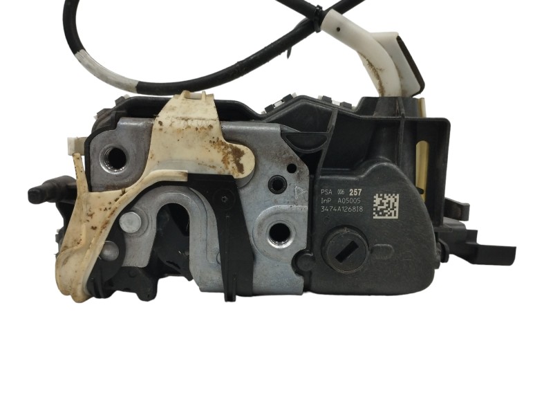 Recambio de cerradura puerta delantera derecha para peugeot 508 2.0 16v hdi fap referencia OEM IAM PSA006257 Recambio de cerradura puerta delantera derecha para peugeot 508 2.0 16v hdi fap referencia OEM IAM PSA006257