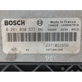 Recambio de centralita motor uce para renault master kasten 2.3 dci diesel cat referencia OEM IAM 237102265R 0281030577 
