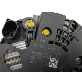Recambio de alternador para mercedes-benz clase a (w176) 2.1 cdi cat referencia OEM IAM A0009063322 0125711028 