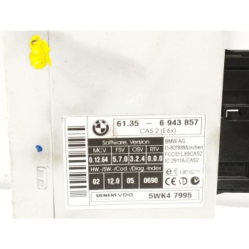 Recambio de modulo electronico para bmw serie 5 berlina (e60) 2.5 24v turbodiesel cat referencia OEM IAM 61356943857  