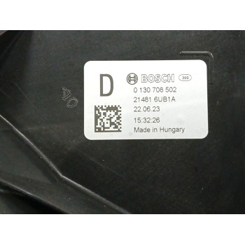 Recambio de electroventilador para nissan qashqai iii (j12) (2021 - ...) 1.3 dig-t hibrido suave referencia OEM IAM 214816UB1A 0