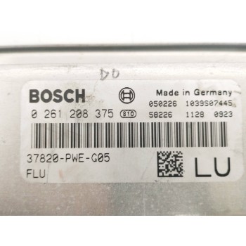 Recambio de centralita motor uce para honda jazz (gd1/5) 1.4 dsi cat referencia OEM IAM 37820PWEG05 OBSERVAR FOTOS 0261208375