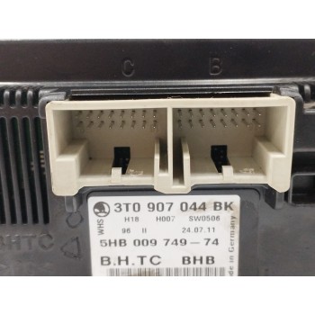 Recambio de mando climatizador para skoda superb combi (3t5) ambition referencia OEM IAM 3T0907044BK 5HB00974974 